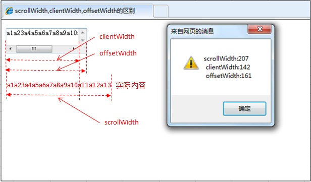 获取滚动条宽度_浏览网页获取手机号码_获取浏览器宽度