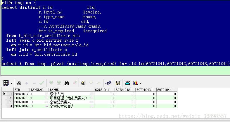 sql列转行_sqlserver行转列pivot_excel列转行