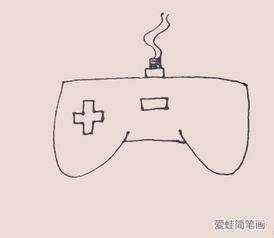 游戏手柄怎么画,从设计到成品的创作过程