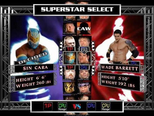 wwe游戏2011,全面升级的摔角游戏体验