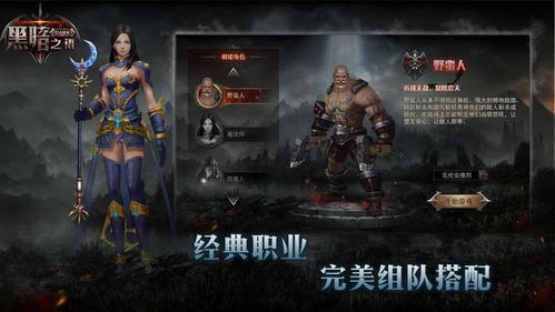类似暗黑的手机游戏,探索暗黑奇幻世界