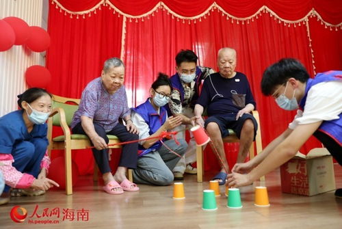 老年人互动小游戏,共度温馨时光”
