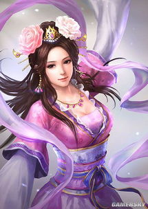 三国游戏貂蝉,三国风云中的绝世佳人