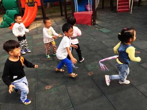 幼儿揪尾巴游戏,幼儿欢乐互动游戏体验