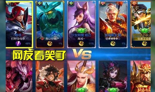 游戏王者荣耀打野名字,王者荣耀打野英雄风采展示